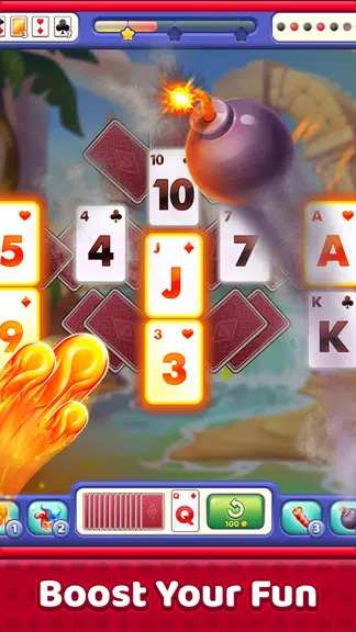 Solitaire Tripeaks HD:Solitair screenshot