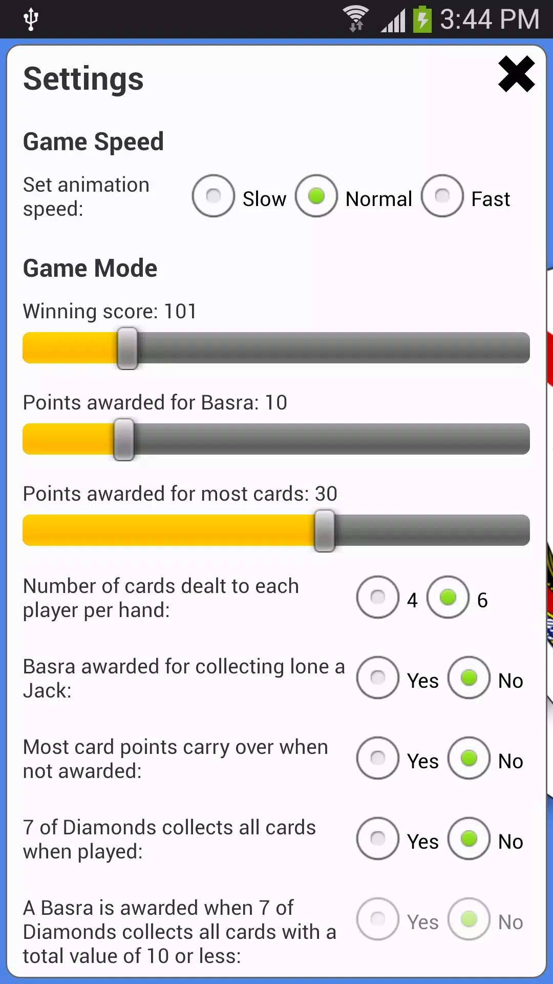 Basra screenshot