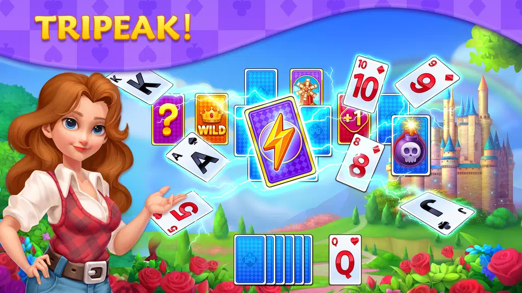Solitaire Castle Story：Design screenshot