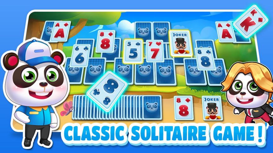 Solitaire TriPeaks Idle Panda screenshot