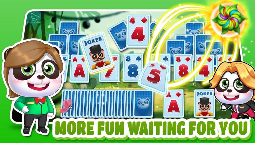 Solitaire TriPeaks Idle Panda screenshot