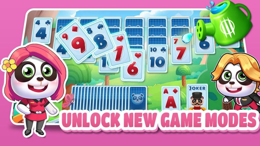 Solitaire TriPeaks Idle Panda screenshot