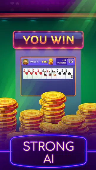 Gin Rummy HD - Offline Gin Rum screenshot