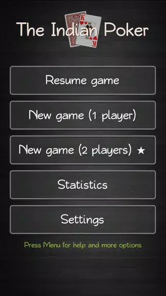 The Indian (Cards Game) screenshot