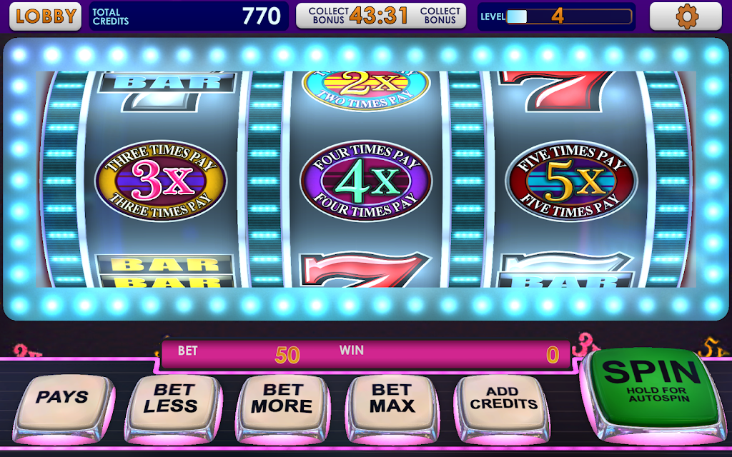 Triple 777 Deluxe Classic Slots screenshot