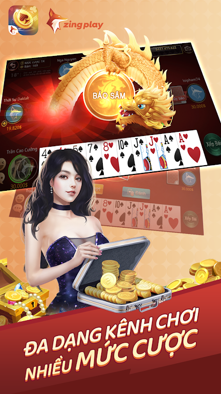 ZingPlay - Game bài - Tien Len - Mậu Binh screenshot
