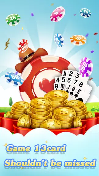 Chinese poker -13 poker screenshot