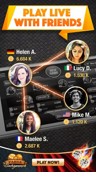 Backgammon Pasha: Free online dice and table game! screenshot