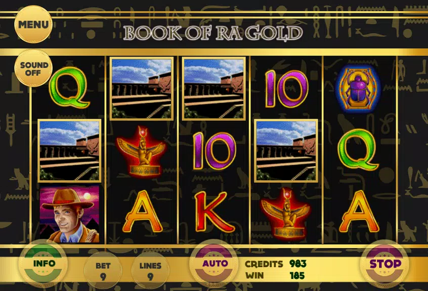 Book of RA Gold Slot screenshot
