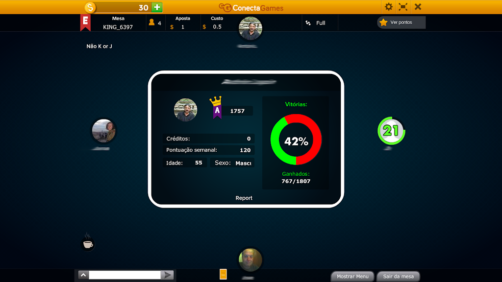 King of Hearts screenshot