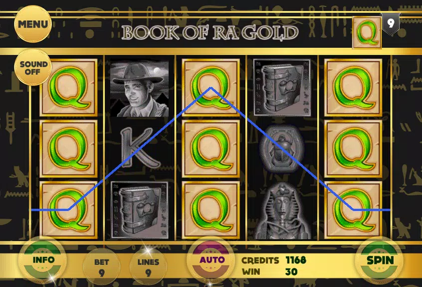 Book of RA Gold Slot screenshot