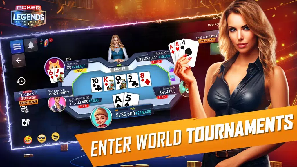Poker Legends - Texas Hold'em screenshot