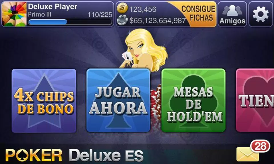 Texas Holdem Póquer Deluxea screenshot