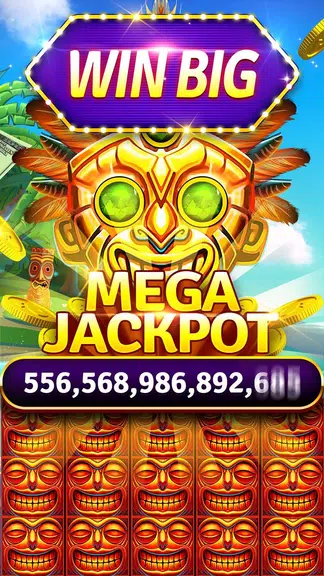 Slots - Tiki Riches Hot Vegas Slot Machines Online screenshot