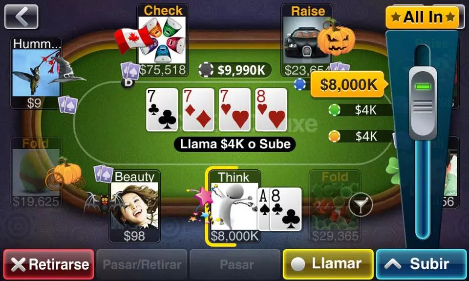 Texas Holdem Póquer Deluxea screenshot