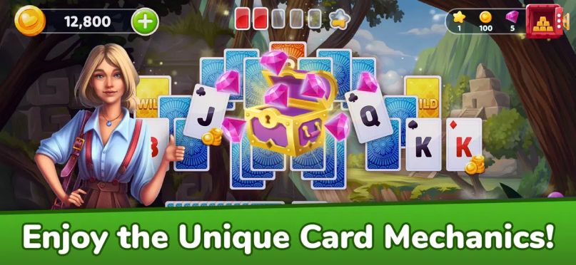 Solitaire TriPeaks Adventures screenshot