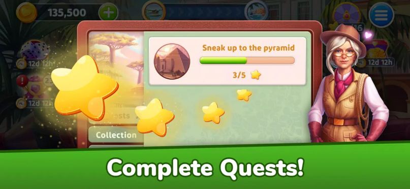 Solitaire TriPeaks Adventures screenshot