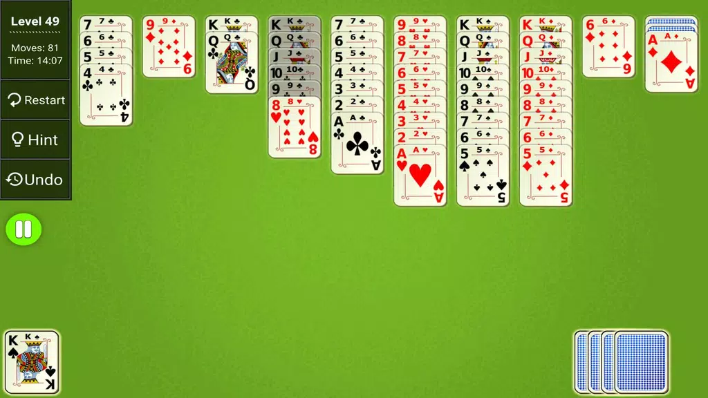 Spider Solitaire Epic screenshot