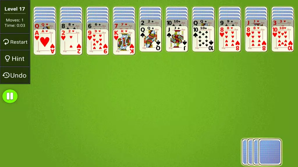 Spider Solitaire Epic screenshot