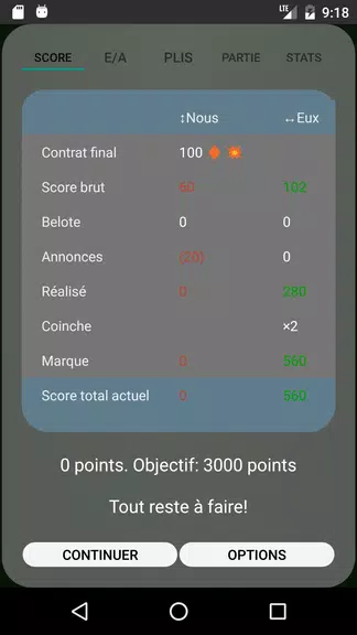 Coinche / Belote Coinchée screenshot