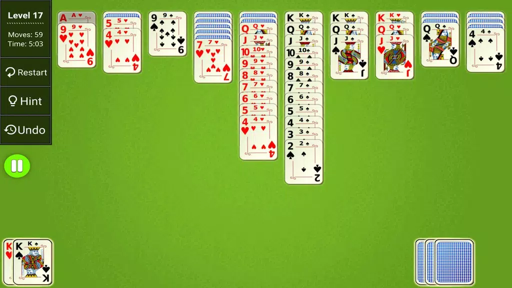 Spider Solitaire Epic screenshot