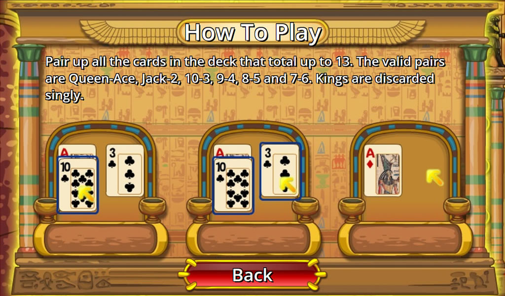 Egypt Pyramid Solitaire screenshot