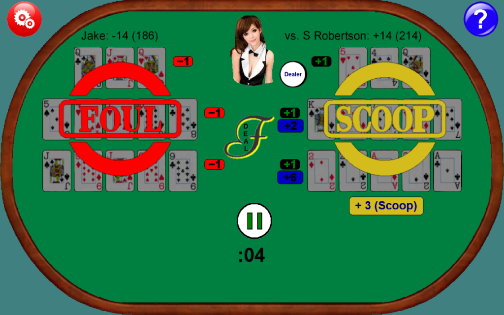 Fantasyland Poker screenshot