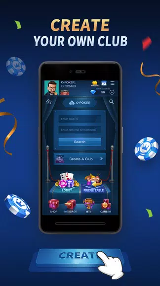 X-Poker - Online Home Game screenshot
