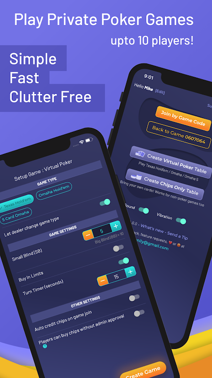 Chips of Fury: Free Poker with Friends screenshot