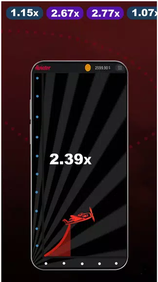 Aviator crush game social screenshot