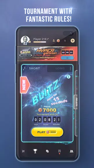 Backgammon online and offline - King of Dice screenshot