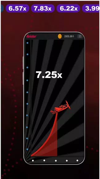 Aviator crush game social screenshot