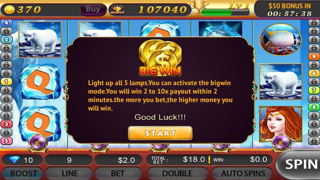 Slots Arctic:Free Slot Machine screenshot
