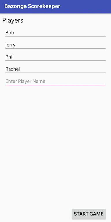 Bazonga Scorekeeper screenshot