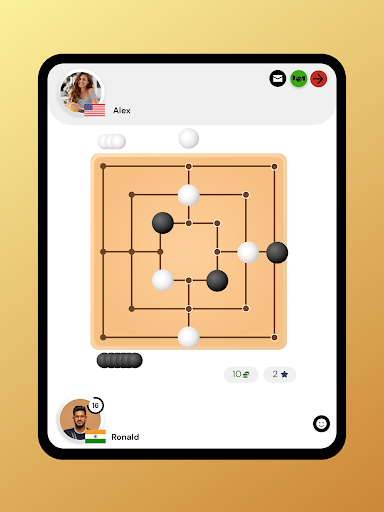 Mills | Nine Men's Morris - Online screenshot