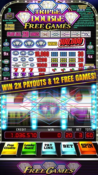 Triple Double FG Slots screenshot