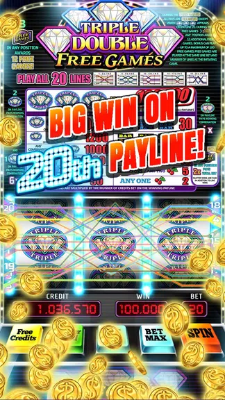 Triple Double FG Slots screenshot