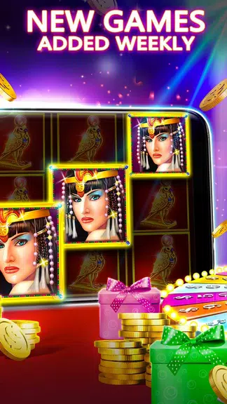 Slots Casino-Queen of the Nile screenshot