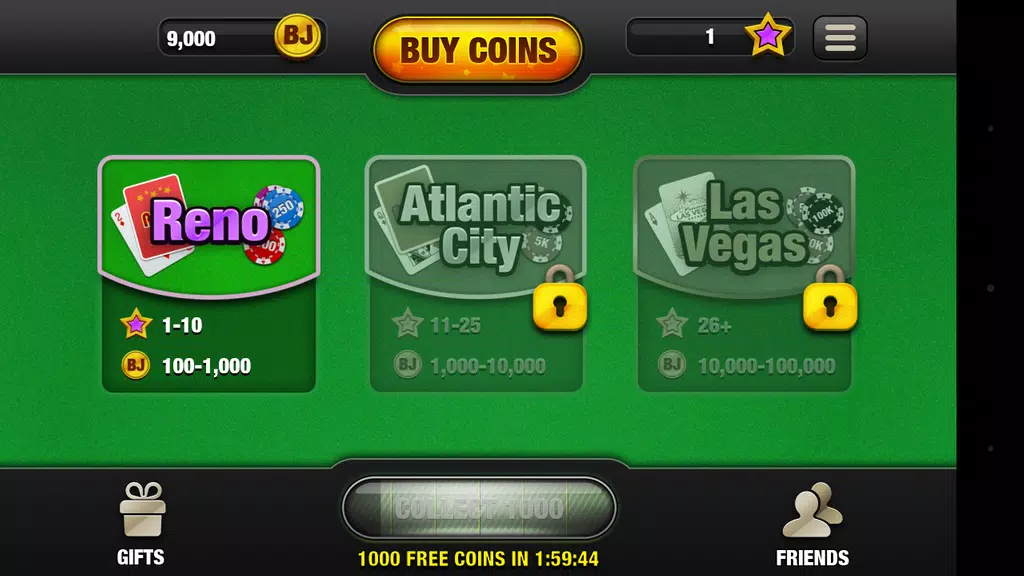 Free Blackjack Online Game screenshot
