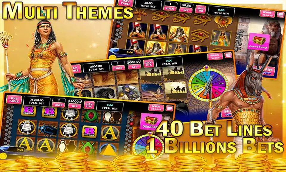 Cleopatra Pharaoh Slots 777 WI screenshot
