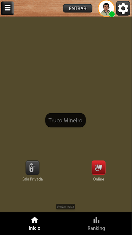 Truco Mineiro Online screenshot