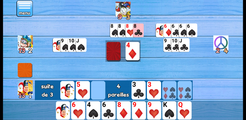 Jok-R-ummy Android screenshot