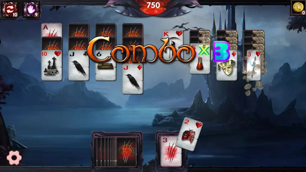Vampire Solitaire Blitz screenshot