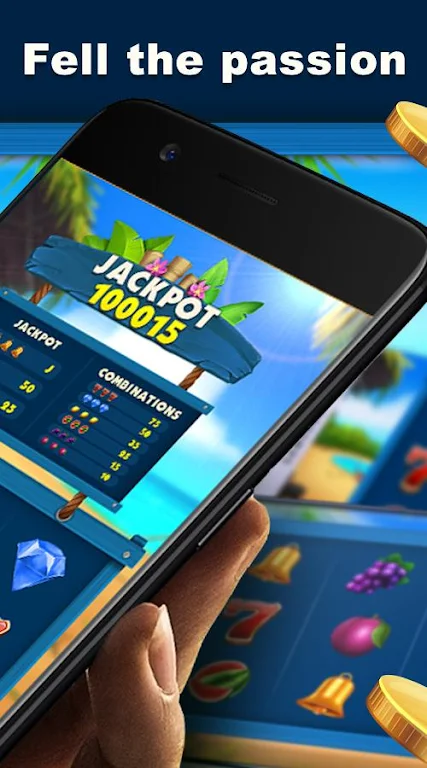 Deluxe Fruit Slots - Cocktail Party screenshot