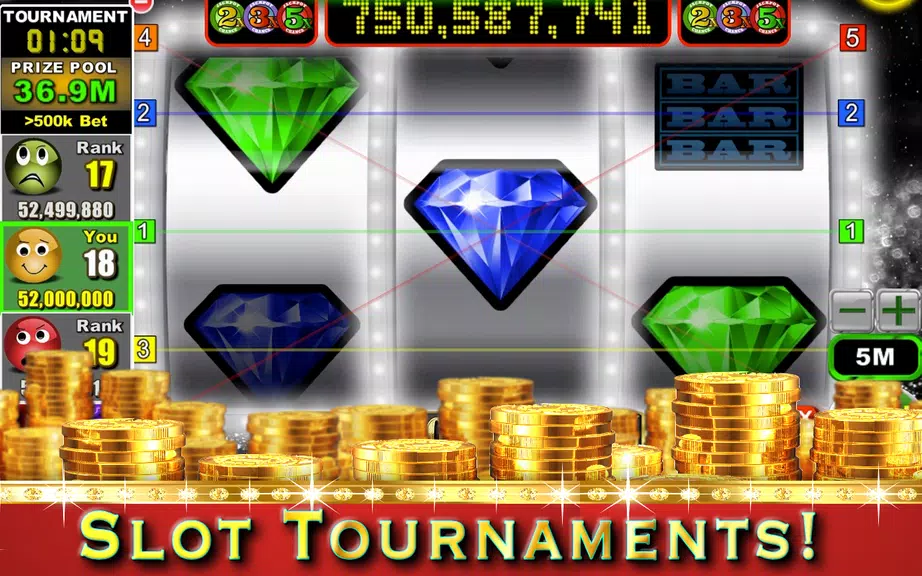 Neon Casino classic Vegas slot screenshot