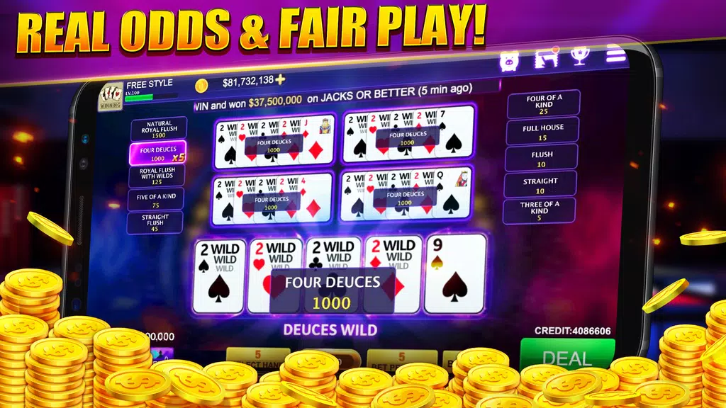 Winning Video Poker screenshot