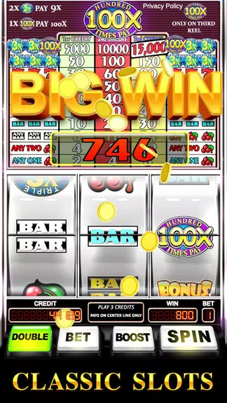 Slot Machine: Triple Hundred Times Pay Free Slot screenshot