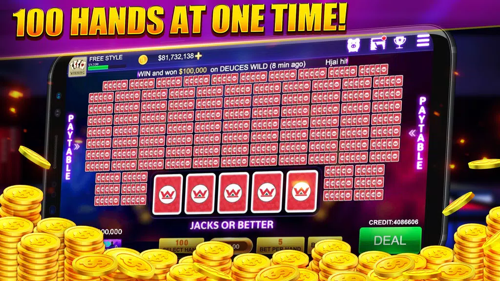 Winning Video Poker screenshot