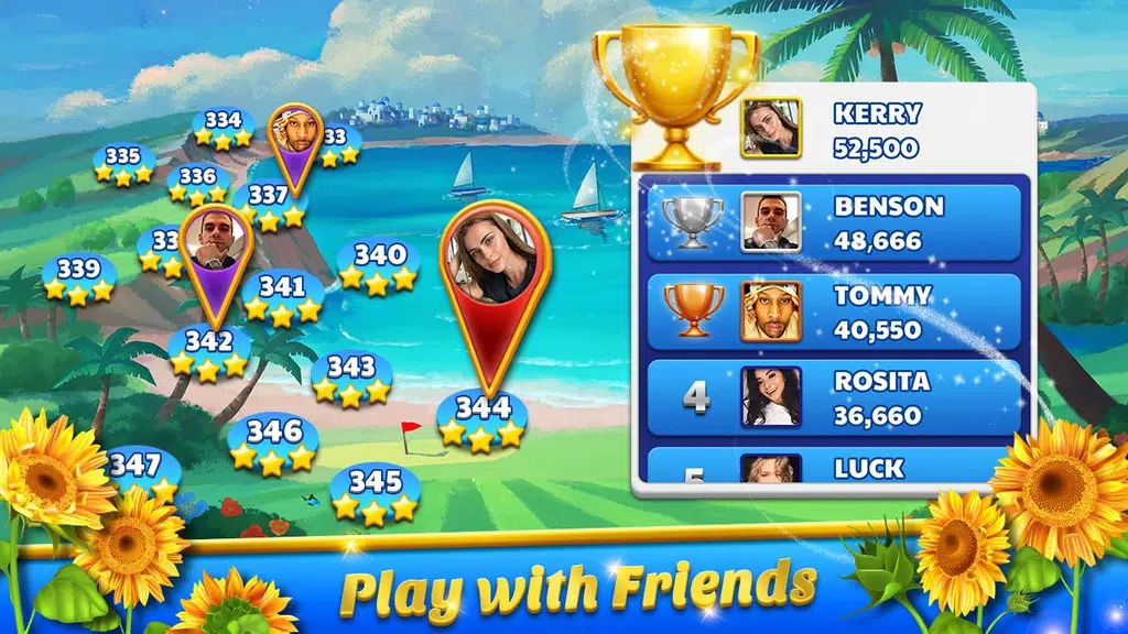 Golf Solitaire Tournament: Fun & Free Card Game screenshot