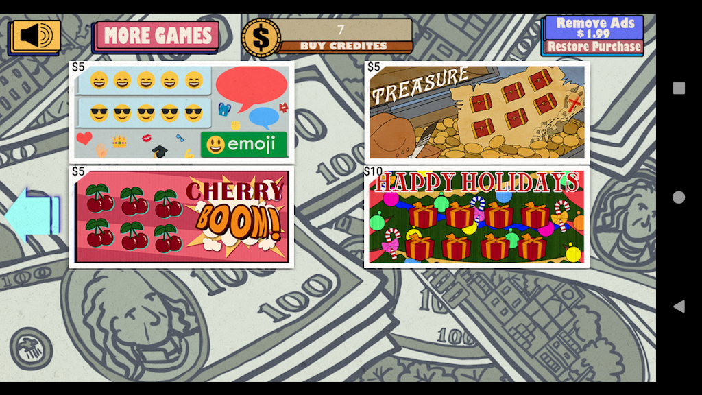 Lucky Lottery 777 Scratch screenshot